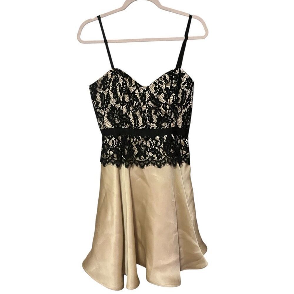 Milly New York Fit & Flare Lace Top Ballet Core Cocktail Dress Sz 8 NWT
